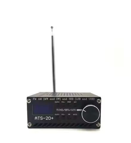 SI4732 ATS-20+ Plus ATS20 V2 All Band Radio Receiver FM AM (MW & SW) SSB with lithium battery + Ante