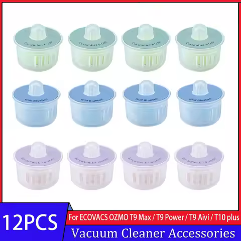 Fragrance Capsule Freshener Filter Replacement for Ecovacs Deebot T9 T9 MAX T9 Power T9 AIVI T10 Plu