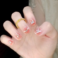 Thai Shop DD254 Modern Style False Nails Easy To Use 24 Pieces