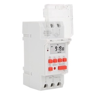 [Fast Ship] TM919B-1 100-130V AC 30A Weekly Timer Switch LCD On Off Control Programmable Time Relay