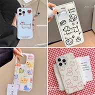 Cartoon Line Dog Samsung A32 A33 A34 A71 A35 S21 S22 S23 S24 S25 Ultra Plus Phone Case