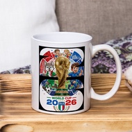 Fifa Italy 2026 World Cup Ball Mug Design