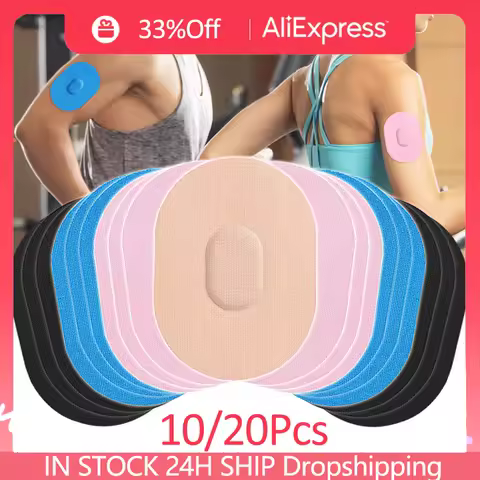 10/20Pcs Waterproof Adhesive Patches Freestyle Libre Sensor Covers Patch Clear CGM Sweatproof Overpa