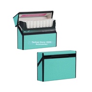 All-in-one Storage Protector Case with Leather Grain Compatible for IQOO 6th & 7th Generations