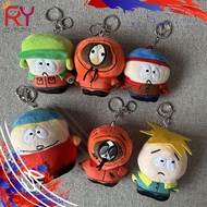 Pop South Park Plush Toys Keychain Soft Pendant Keyring 10CM