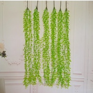 Plastic willow leaf-shaped fake vines, chrysanthemum vines VI021 (105cm long), decorative fake leaf 
