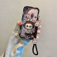 สำหรับเคสโทรศัพท์ VIVO Y81เชือกคล้องมือซิลิโคนหรูหรากันกระแทกปลอก VIVO Y81 I 1812 1808เคส1803สายคล้อ