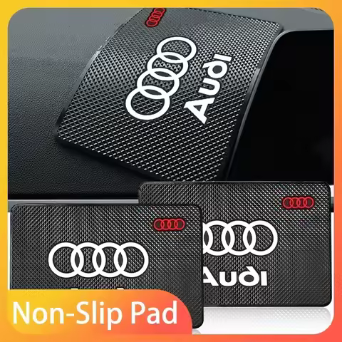 Car Mobile Phone Mat Dashboard Mat Rubber Mat Non-Slip Pad For Audi A4 B5 B6 B7 8P 8V 8L A5 C7 4F A8