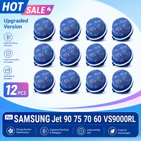 Fit For SAMSUNG Jet 90 75 70 60 VS9000RL Vacuum Cleaner Spare Parts Washable Micro Filter DJ97-02649