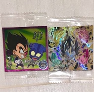 龍珠 DRAGON BALL 超戰士 餅貼 貼紙 隱藏 SEC  vegeta  集英社 東映 日本