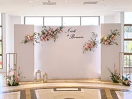 【婚禮佈置】背板款佈置檔期預訂─中彰地區