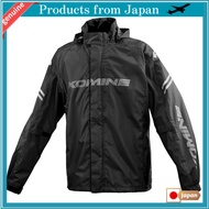 [KOMINE] Motorcycle Rain Jacket 03-5393 Men's KOMINE Black L RK-5393