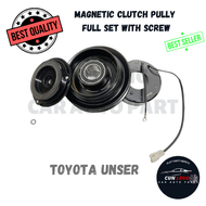 TOYOTA UNSER MAGNETIC CLUTCH PULLEY FULL SET WITH SCREW 1 MONTH WARRANTY