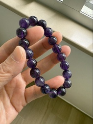 烏拉圭 紫水晶手串手鏈 10mm，Uruguay Amethyst Bracelet, bracelets, Earrings,earring,ring,rings,pendant,pendants,