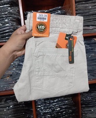 Celana Kanvas Pria BILLY JAZZ CASUAL Basic Standar Size 28 - 44 JUMBO / Celana Panjang Kanvas Brand 