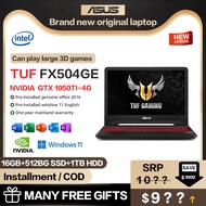 【ASUS TUF Laptop】gaming laptop/ASUS TUF FX504 /Core i7-8750H/15.6in 1920*1080/NVIDIA GeForce GTX1050ti-4G/16GB RAM+512GB SSD+1TB HDD