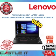 Lenovo ThinkPad E585 Laptop Notebook 15.6 FHD Ryzen 5 2500U 16GB 256GB SSD Used