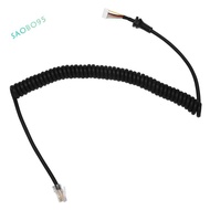 Replacement Microphones Mic Cable Cord Wire for  -48A6J FT-7800 FT-8800 FT-8900 FT-7100M FT-2800M FT