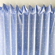 Rido curtains divide the loft room, size 5mx2m2