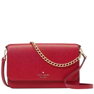 Kate Spade Madison Flap Convertible Crossbody Bag in Candied Cherry kc430