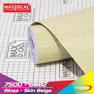 Maxdecal 7500 G082 Gloss Beige Sticker Meter/
