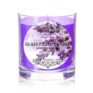 GE Candle Works Lavender Scented Glass Filled Candle 7oz