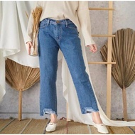 Baggy Underholejeans / Baggy Jeans Pants / Baggy Jeans Wash / Baggy Sobek Pants