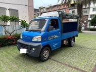 2011年 三菱菱利【1.2 藍色 最耐用的小貨車 車況極佳 內裝極美 一手車 附HAA認證書 加裝大片尾門 三面貨帆】