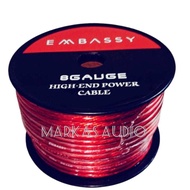 8 AWG EMBASSY CABLE 8 AWG EMBASSY POWER CABLE PER ROLL