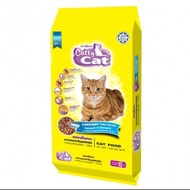 (FT43) กระสอบเหลือง 10 กก. อาหารแมว catty cat รสปลาทูน่า 3 สี