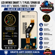 Og super lcd ts infinix smart 7 hot 30i itel a40 a50 a60 a60s a70 x6516 s23 p55 x6515