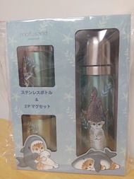 Mofusand 不銹鋼保溫瓶+保溫杯2個