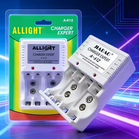 Universal Rechargeable Battery Charger for AA/AAA 9V Bivolt with Smart LCD lamp Fast Auto Power Char