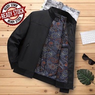 Ready Stock Mens Basic Jacket Motor Jaket Lelaki Jeket Bomber Jacket Men Jacket M-5XL