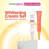 Organic Skin Japan Whitening Cream Set Underarm Cream & Bikini Cream Deodorant