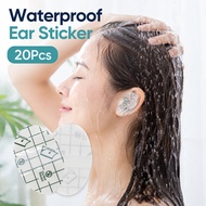 20Pcs Waterproof Ear Sticker Bath Waterproof Ear Sticker Disposable Waterproof Ear Sticker