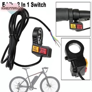1ONLYTWO E-bike 2 In 1 Switch On- Button Scooter Motorbike Durable Speed Control