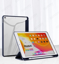 สินค้าพร้อมส่งเคสกันกระแทก เคสฝาพับฝาหลังใส ไอแพด iPad mini12345 iPad Air1 Air2 Pro9.7 gen5 gen6 iPad gen7 gen8 10.2 iPad Air3 Pro10.5 iPad Air4 10.9