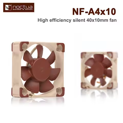Noctua NF-A4x10 PWM FLX 40mm 12v 5v Cooling fan 3pin 4pin PWM quiet Radiator For Computer Case Cooli