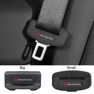 [Ready Stock] Mercedes Benz Logo Car Seat Belt Buckle Protector Cover Silicone Safe Belt Buckle Anti