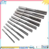 electronHSS Machine Reamer H8 Straight Shanks Chucking Reamer Milling Reamers Set 3/4/5/6/7/8/9/10mm