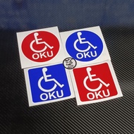 sticker OKU car sticker accessories