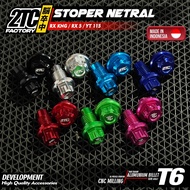 NONACTIVE STOPPER BOLT NEUTRAL INDICATOR RX KING RX5 YT115 CNC 2TC FACTORY 2TC