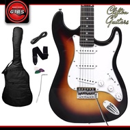 Clifton Stratocaster Pioneer Series - Electric Guitar w/ FREE Accessories
