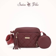 Swiss Polo Ladies Quilted Sling Bag - Multi Colour HNS 8202