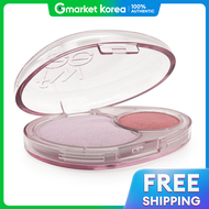 fwee | Fwee Mellow Dual Blusher Mv02 Icy Cucumber / Basepoint Makeup / Jelly Type