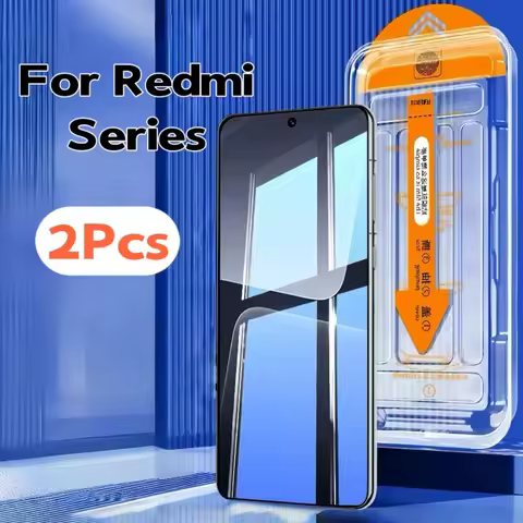 2Pcs Tempered Glass Screen Protector For Redmi K80 Ultra Note 14 14S 13 12 Turbo Note 13 12 K80 Pro 