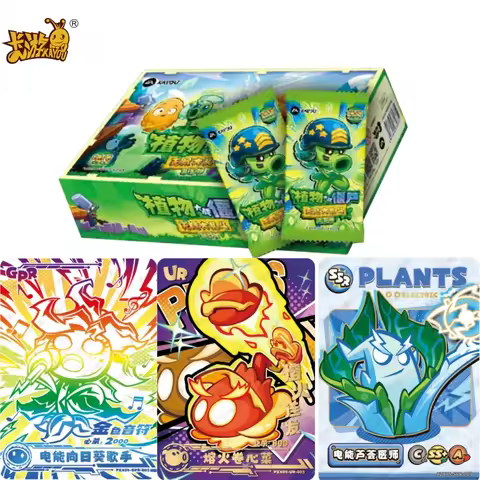 KAYOU Genuine Plants Vs. Zombies Card Amazing Nature Journey Series: Endless Brawl Vol.5 Game Collec