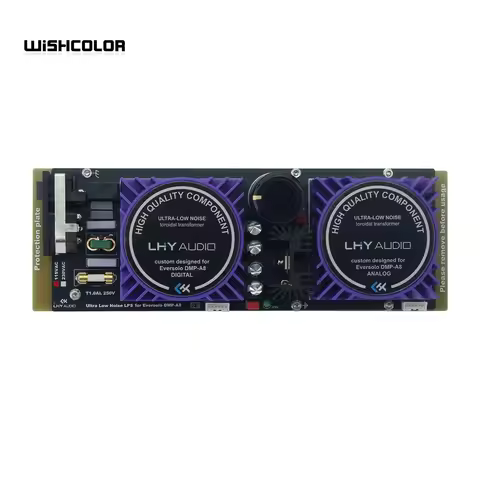 Wishcolor LHY AUDIO LPS-A8 Linear Power Supply + Single Crystal Copper Output Cable for Eversolo DMP