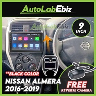 [🎁FOC Camera] Nissan ALMERA 2016-2019 Casing 9" inch with Android Player registered MCMC